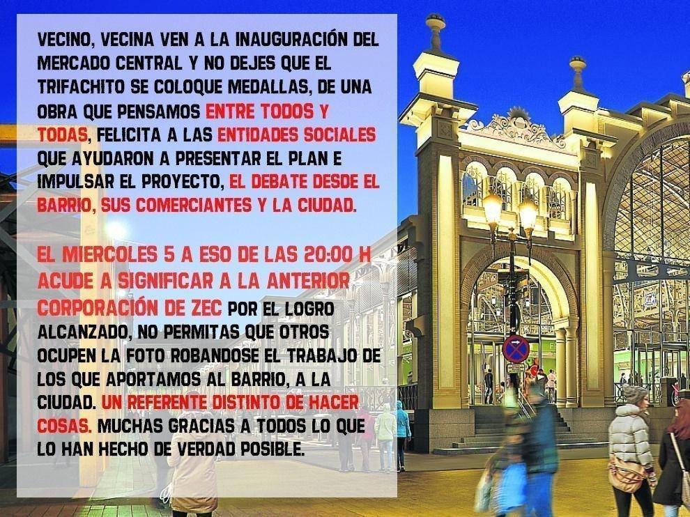 Inauguración Mercado Central Zaragoza