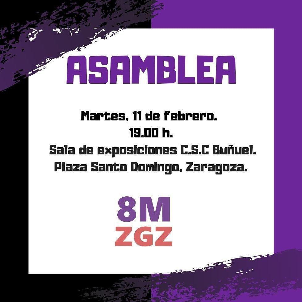 Asamblea 8M Zaragoza