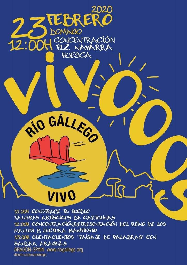 Concentración Río Gállego Vivo