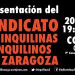 Presentación sindicato de Inquilinas e Inquilinos