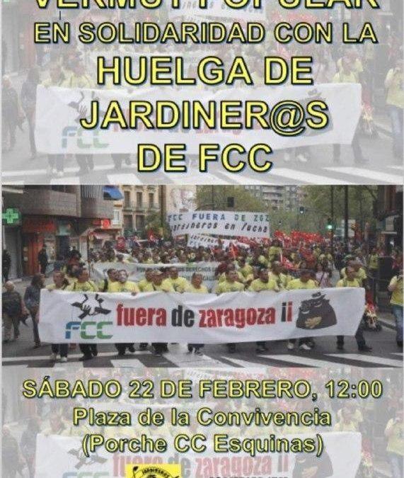 Vermú solidario Jardinerxs En Lucha