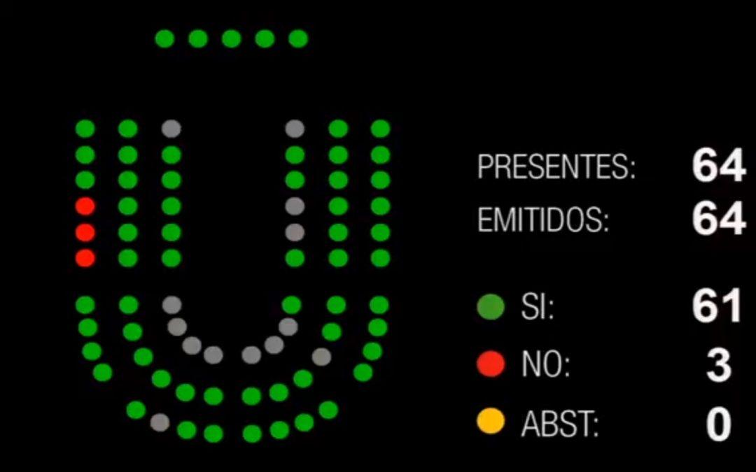 Las Cortes instan al Gobierno de Aragón a abordar la internalización del 061 tras aprobar nuestra iniciativa