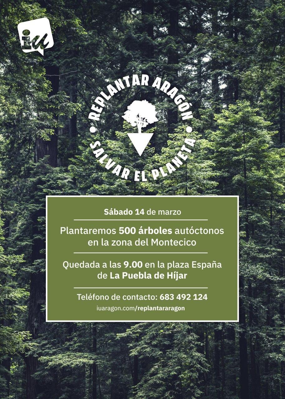 Plantada Popular en la Puebla de Híjar