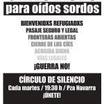 Grito mudo para oídos sordos