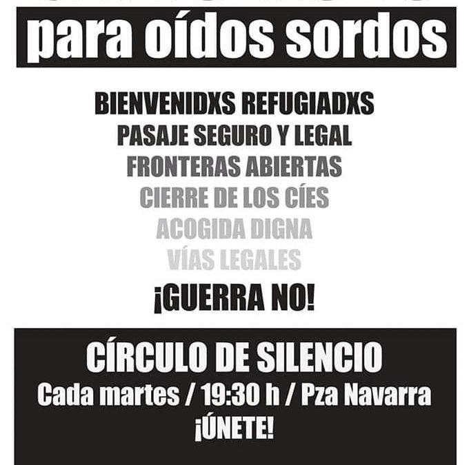 Grito mudo para oídos sordos