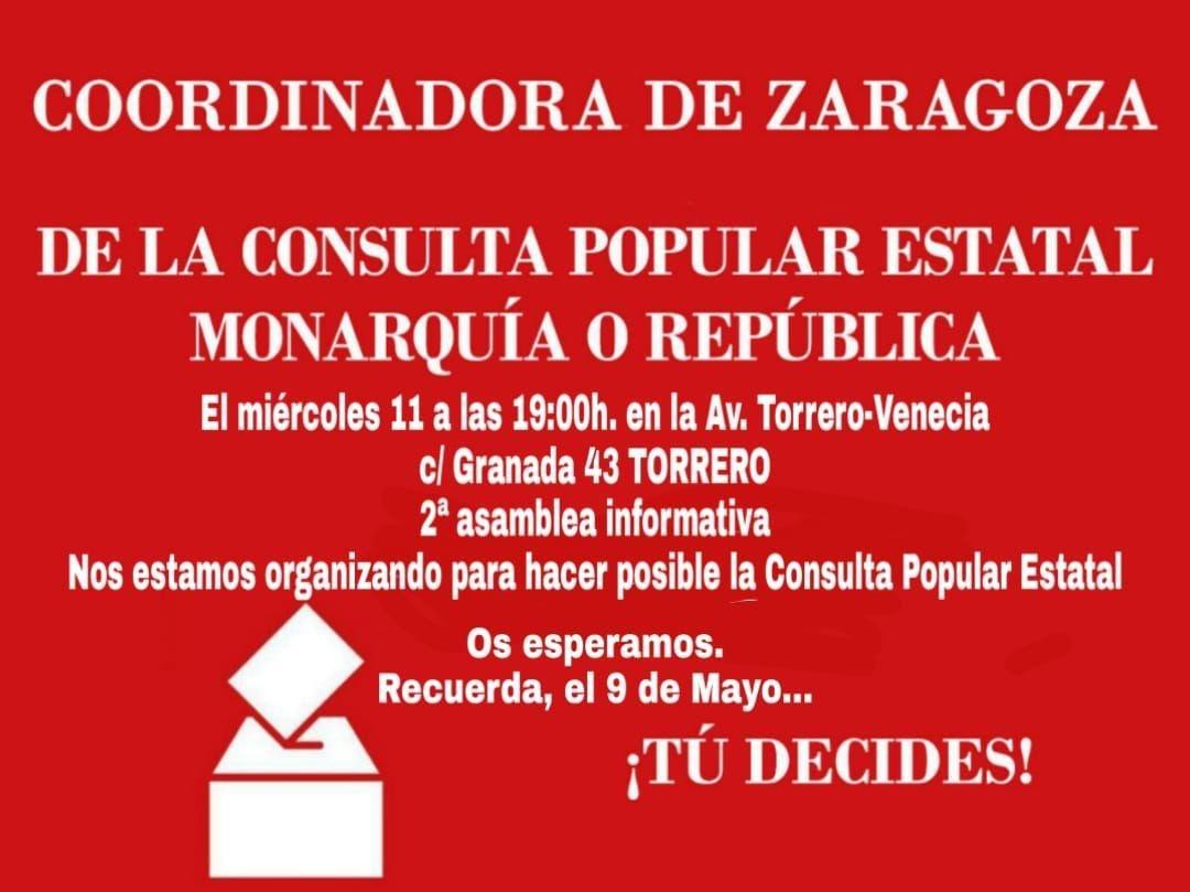 Consulta sobre Monarquía o República