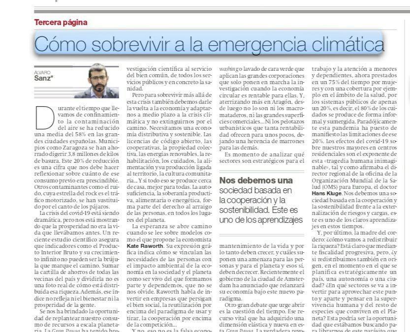 La ‘Gran Pausa’ en la que ideamos cómo sobrevivir a la emergencia climática