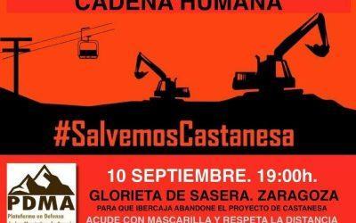 Apoyamos el acto convocado en Zaragoza contra la ampliación de Cerler por Castanesa