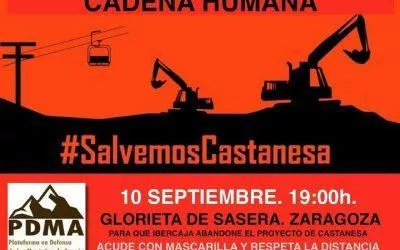 Apoyamos el acto convocado en Zaragoza contra la ampliación de Cerler por Castanesa