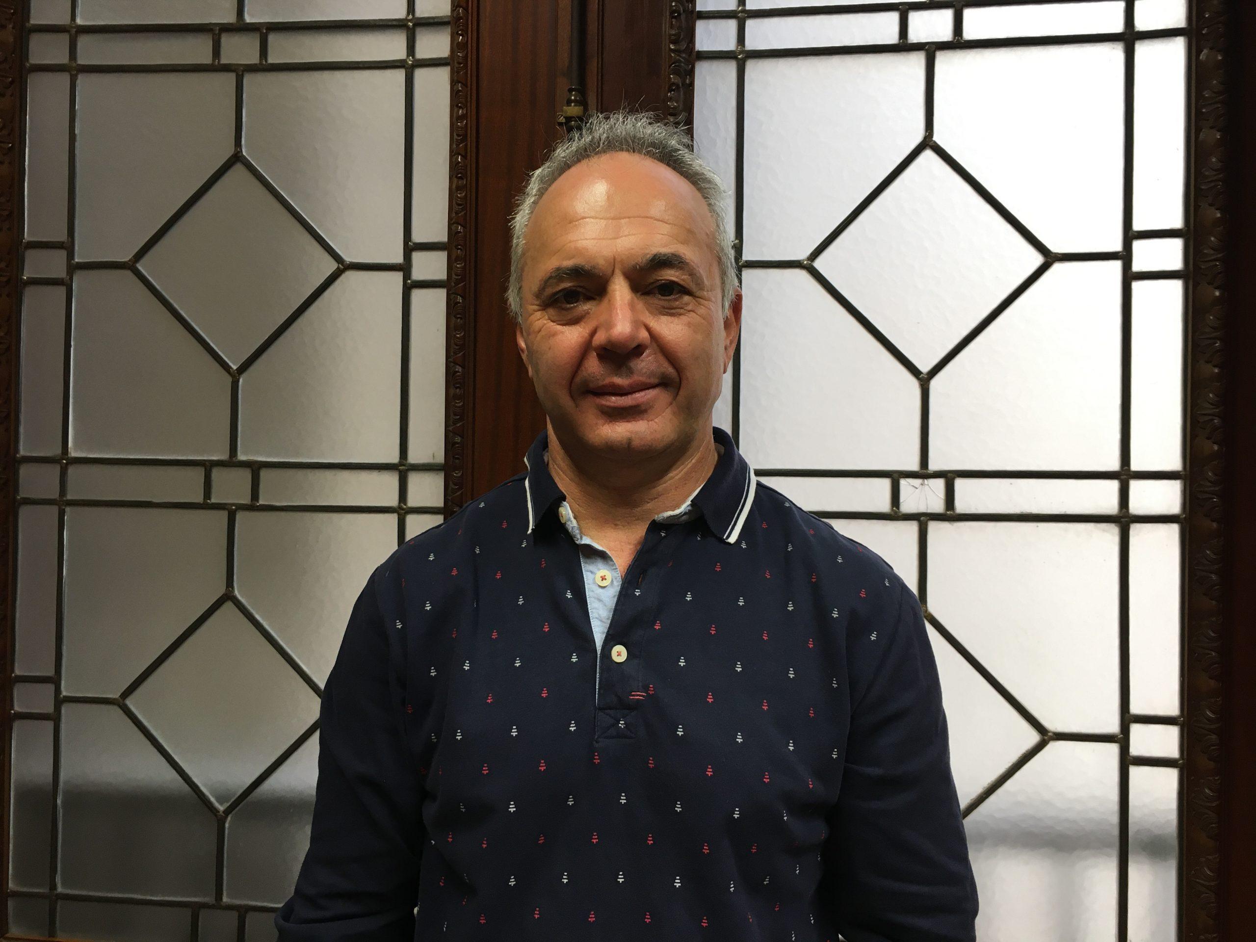 Ángel Vicente Gil, concejal de IU en Manchones