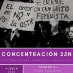 Concentración 25-N Huesca