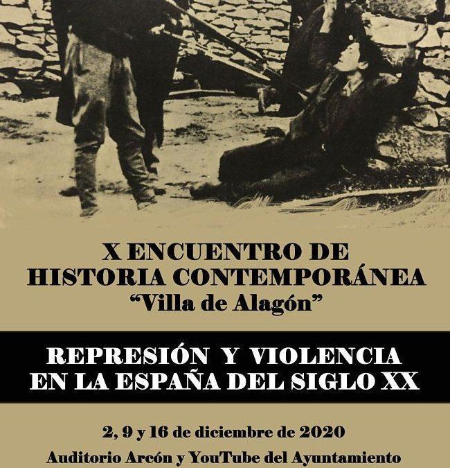 X Encuentro de Historia Contemporánea: represión y violencia en la España del siglo XX