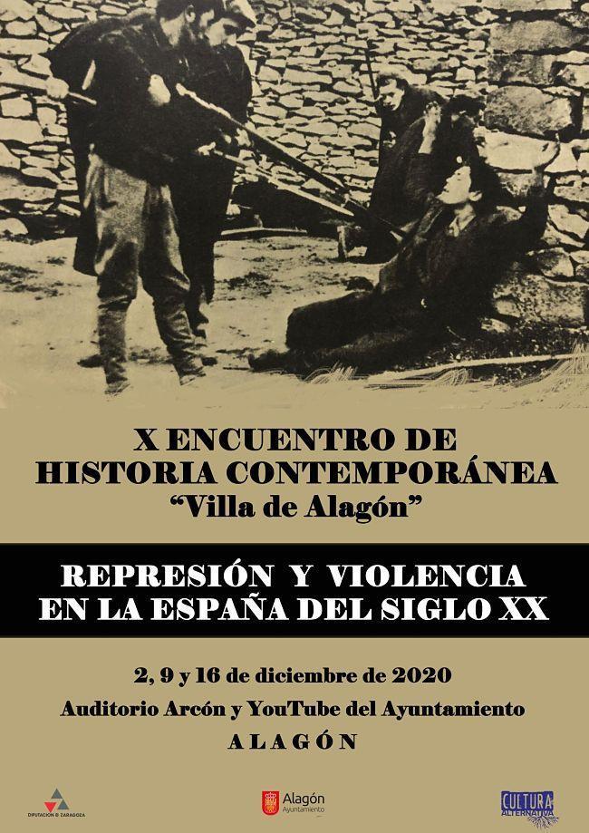 X Encuentro de Historia Contemporánea: represión y violencia en la España del siglo XX