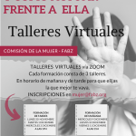 Talleres virtuales: Violencia machista y cómo actuar frente a ella
