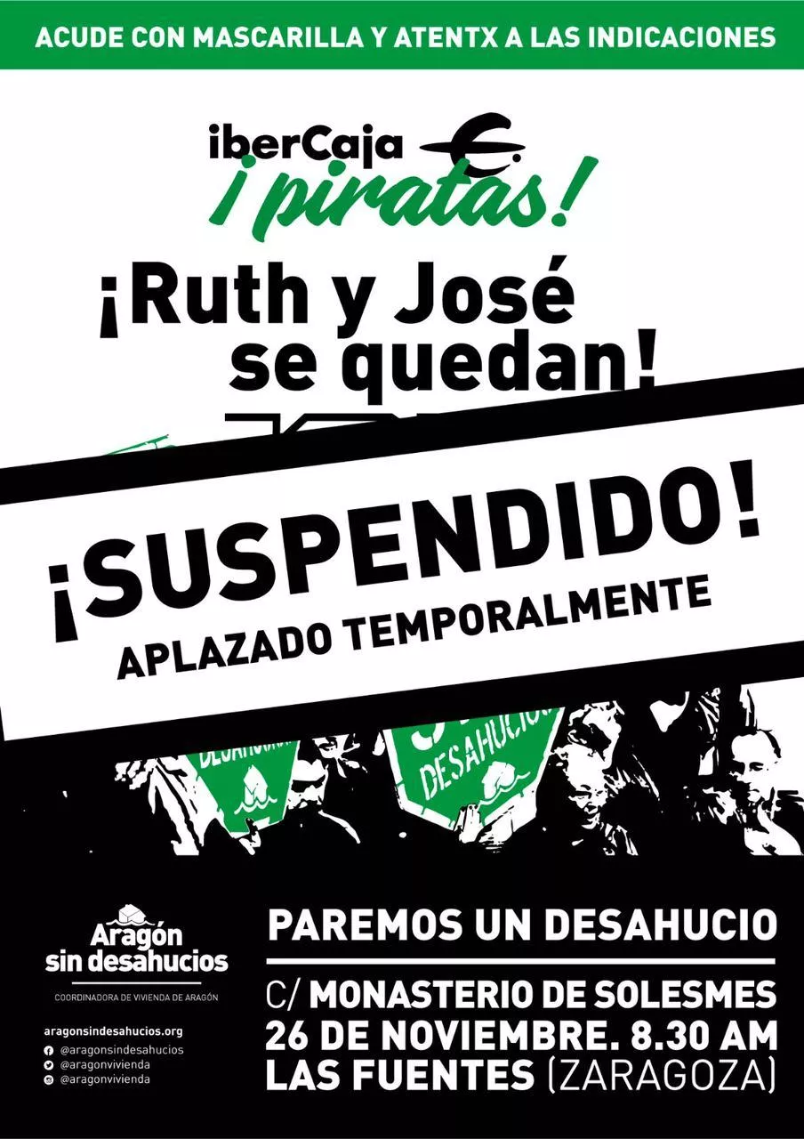 Paremos un desahucio: Ruth y José se quedan