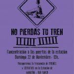 XXIV Jornada Reivindicativa por el tren de Monzón Río Cinca