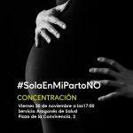Concentración: Sola en mi parto, ¡no!
