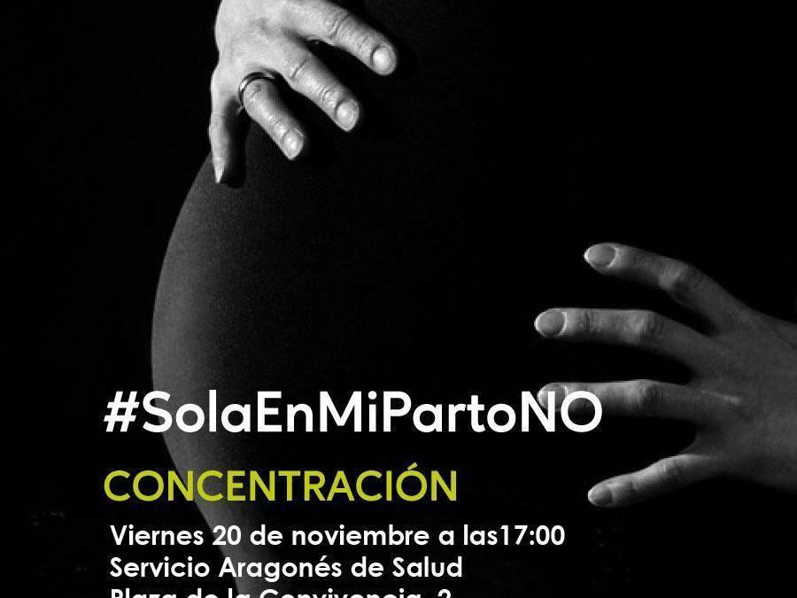 Concentración: Sola en mi parto, ¡no!