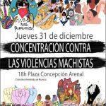 Concentración contras las violencias machistas