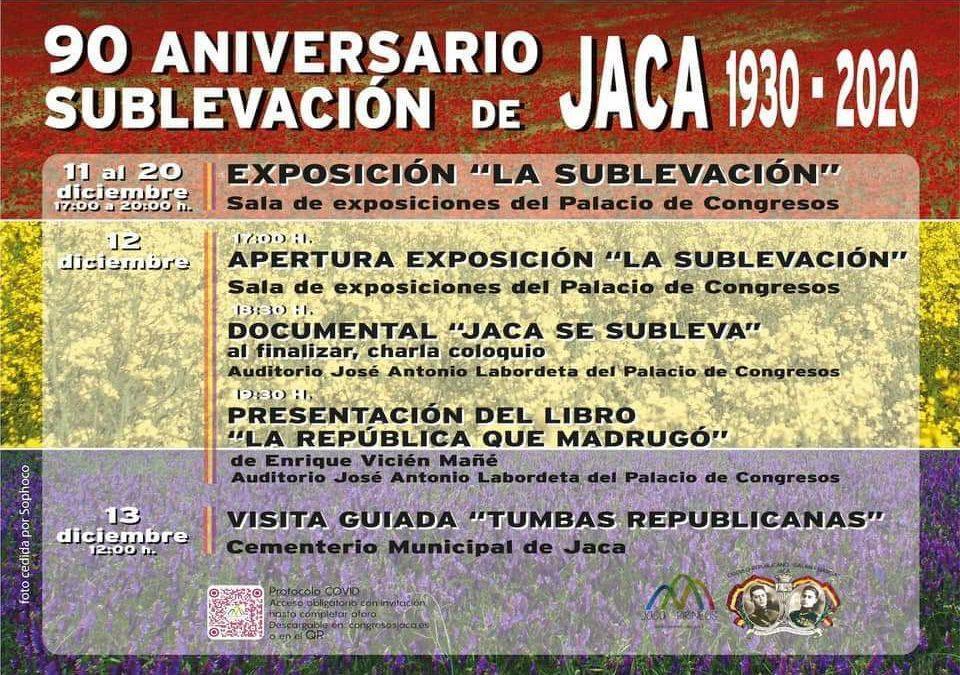 90º aniversario de la sublevación de Jaca