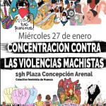Concentración contra las violencias machistas