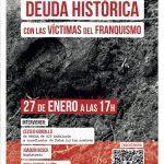 Jornada: Memoria histórica. Deuda histórica con víctimas del franquismo