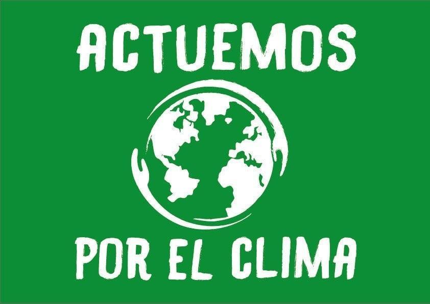RESERVA DE BANDEROLAS "ACTUEMOS POR EL CLIMA"