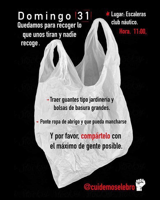 Cuidemos el Ebro: recogida de basura