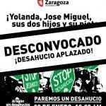 ¡Desahucio desconvocado!