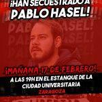 Concentración por la libertad de Pablo Hasel