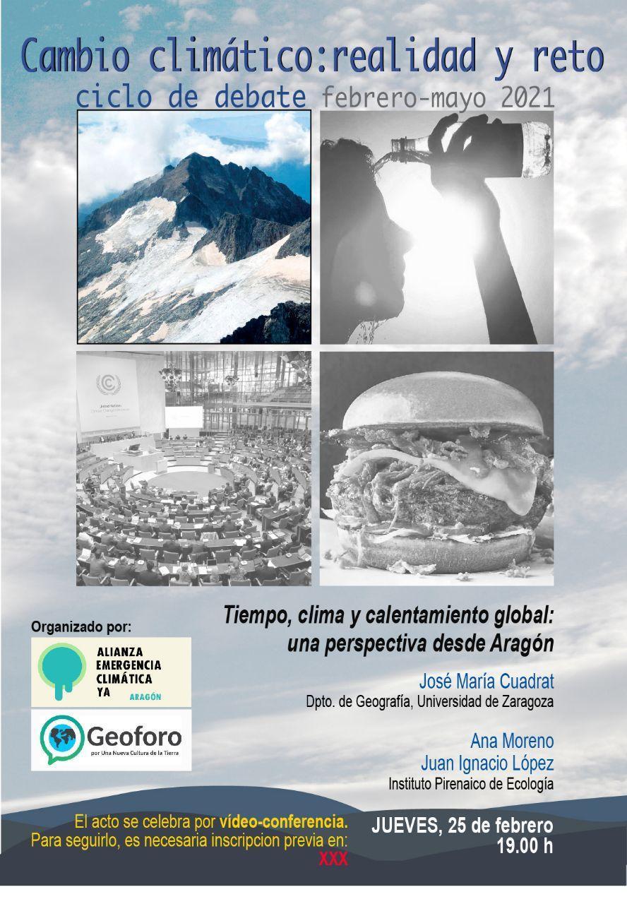 Clico de debate: Cambio climático, realidad y reto