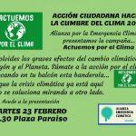 Presentación de la campaña Actuemos por el Clima