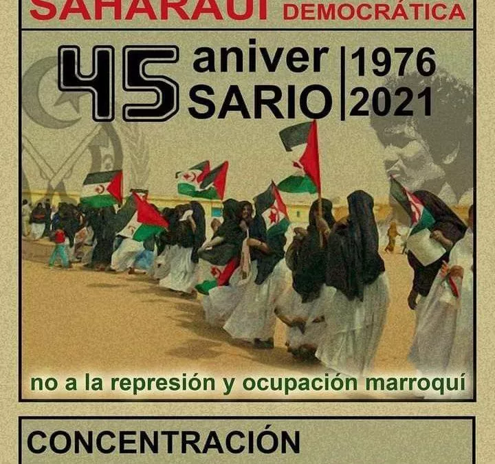 IU Aragón reafirmamos nuestro apoyo al pueblo saharaui y denunciamos las violaciones de la ocupación marroquí