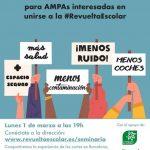 Seminario online "Revuelta Escolar" para AMPAs