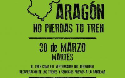 IU hacemos un llamamiento a participar en la concentración por la defensa del tren