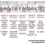 Agenda Camino al 8M (1-8 de marzo)
