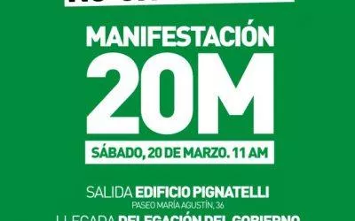Reivindicamos el derecho a la vivienda y secundaremos las movilizaciones del 20M