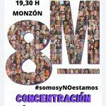 Concentración 8M: Monzón