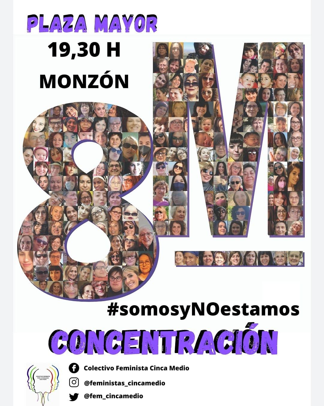 Concentración 8M: Monzón