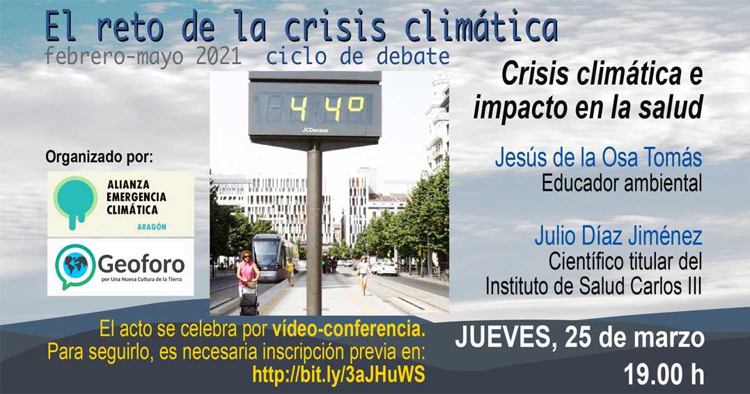 Debate: Crisis climática e impacto en la salud