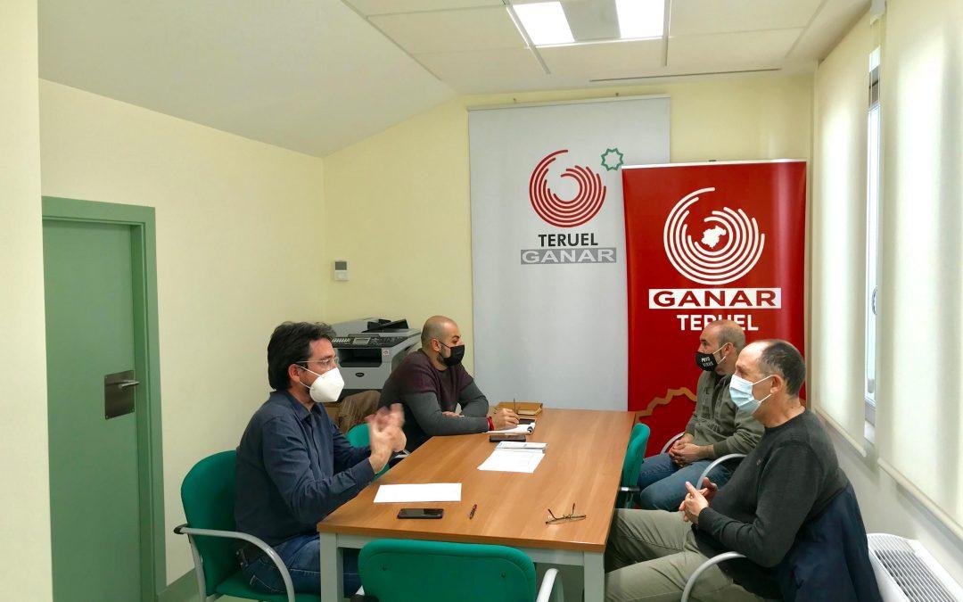Ganar Teruel – IU recoge las reivindicaciones de los bomberos en busca de soluciones inmediatas