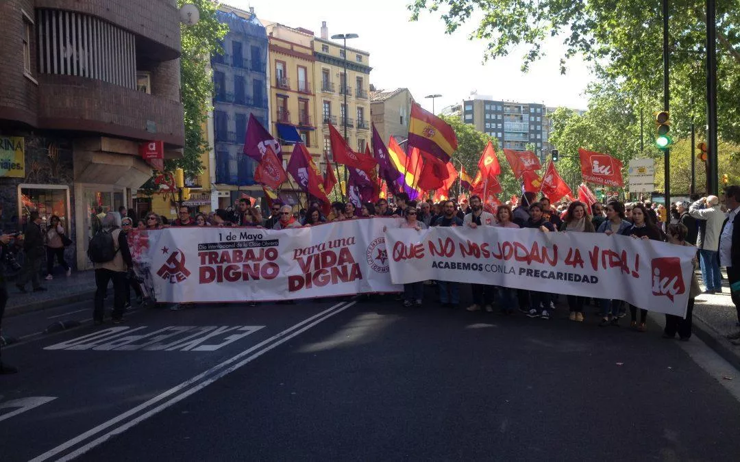 Llamamiento para participar en las movilizaciones el 1 de mayo en defensa de los derechos de la clase trabajadora