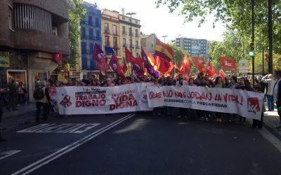 Llamamiento para participar en las movilizaciones el 1 de mayo en defensa de los derechos de la clase trabajadora