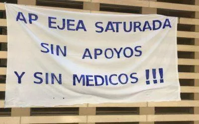 IU Cinco Villas denuncia deficiencias en el servicio de Ambulancias y exige medidas que resuelvan la presión en el centro de Salud de Ejea