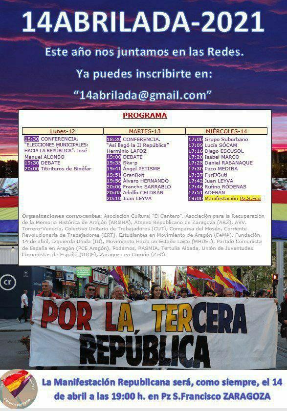 Segunda 14abrilada: por la tecera república