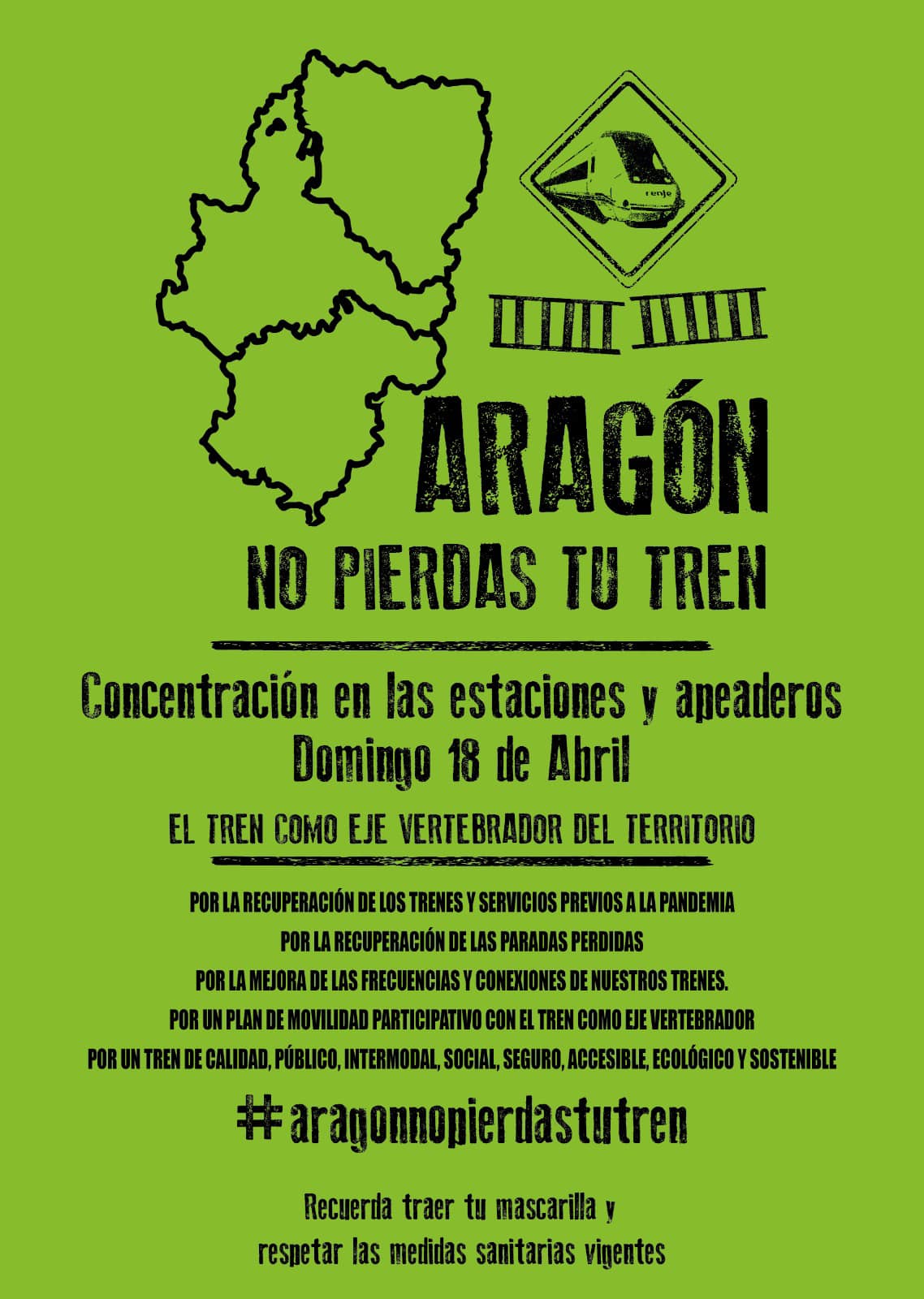 18 Abril_aragon no pierdas tu tren