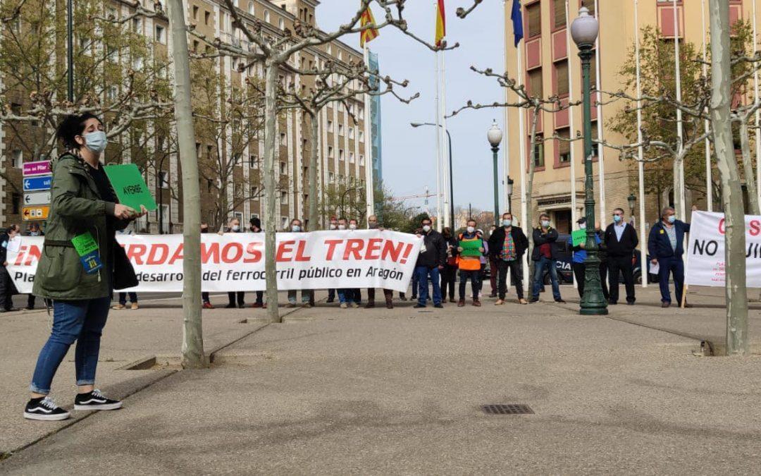 En Común-IU hace un llamamiento a participar en las convocatorias por la defensa del tren