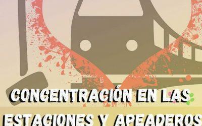 Exigimos la rectificación de un acuerdo trenicida que va a contracorriente de las políticas europeas