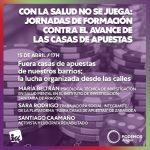 Jornada de formación contra el avance de casas de apuestas