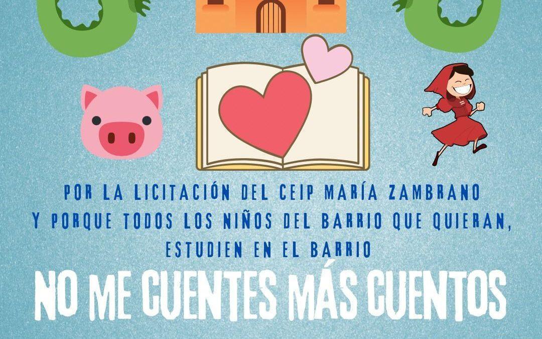 Concentración por el CEIP María Zambrano